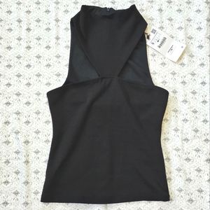 Zara Black Cutout Top